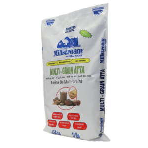 image of a a bag with diabetes Canada stamp of multigrain flour by millstream foods